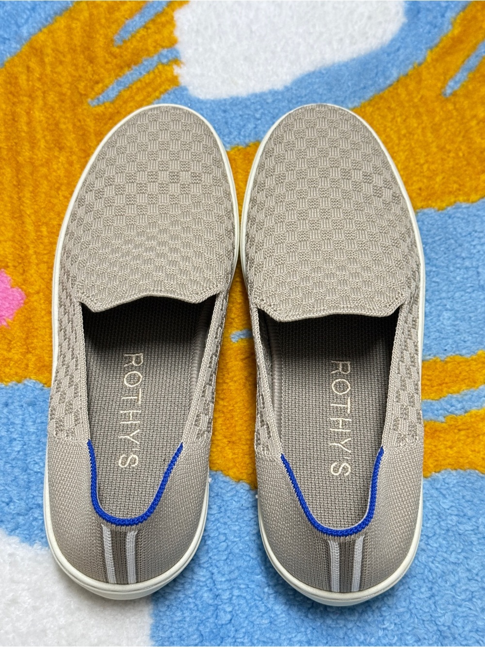 Rothy's Women’s Slip-On Sneakers in Taupe - BRAND NEW!